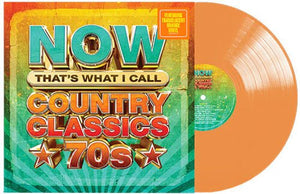Various - Now That's What I Call Country Classics 70s (Orange Color) Vinyl LP_GOOD TASTE Records