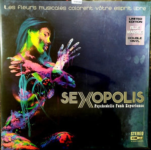 Various - Sexopolis Psychedelic Funk Experience (Blue Marble Color) Vinyl LP_8019991888445_GOOD TASTE Records