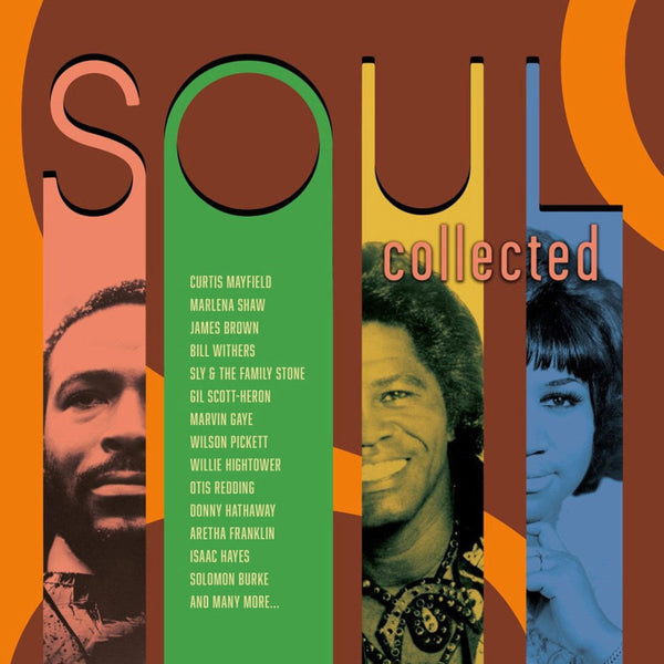 Various - Soul Collected (Yellow/Orange Color) Vinyl LP_600753979471_GOOD TASTE Records