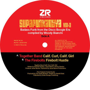 Various - Supafunkanova Vol. 3 Sampler Vinyl 7"_ZEDD7005 7_GOOD TASTE Records