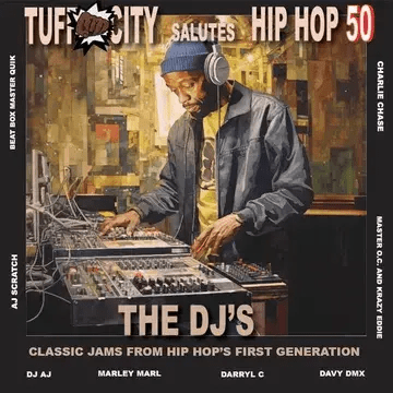 Various - Tuff City Salutes Hip-Hop 50: DJ Jams (Colored)(RSD Black Friday 2023) Vinyl LP_048612090712_GOOD TASTE Records