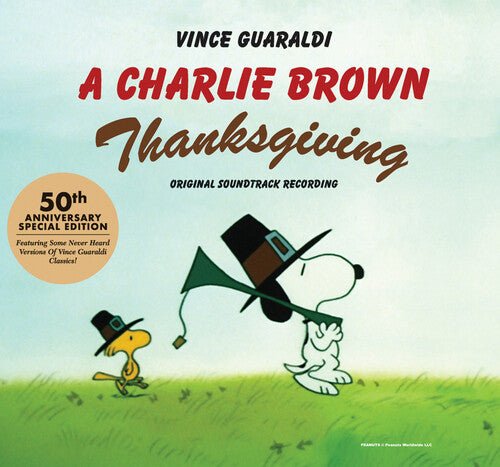 Vince Guaraldi - Charlie Brown Thanksgiving (Jellybean Green Color) Vinyl LP_760137137542_GOOD TASTE Records
