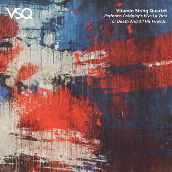 Vitamin String Quartet - Coldplay's Viva La Vida (RSD Indie Exclusive Blue Color) Vinyl LP_027297956216_GOOD TASTE Records
