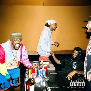 Wiz Khalifa, Big K.R.I.T., Smoke DZA, Girl Talk - FULL COURT PRESS Vinyl LP_3760300319857_GOOD TASTE Records