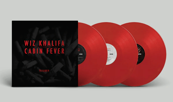 Wiz Khalifa - Cabin Fever Trilogy (Red Color) Vinyl LP Boxset_711574945115_GOOD TASTE Records
