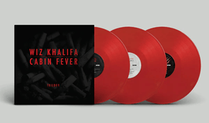Wiz Khalifa - Cabin Fever Trilogy (Red Color) Vinyl LP Boxset_GOOD TASTE Records