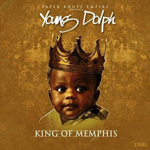 Young Dolph - King of Memphis (Gold Nugget Color) Vinyl LP_888915335031_GOOD TASTE Records