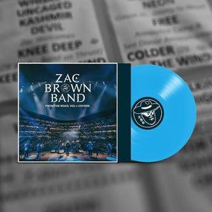 Zac Brown Band - From the Road Vol. 1: Covers (Electric Blue Color) Vinyl LP_851636005644_GOOD TASTE Records