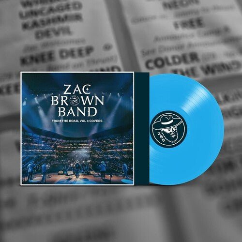 Zac Brown Band - From the Road Vol. 1: Covers (Electric Blue Color) Vinyl LP_851636005644_GOOD TASTE Records